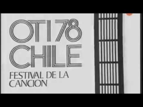 Susy Leman -Premiación OTI Internacional 1978 en Chile