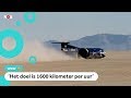 Gaat deze raketauto het snelheidsrecord breken