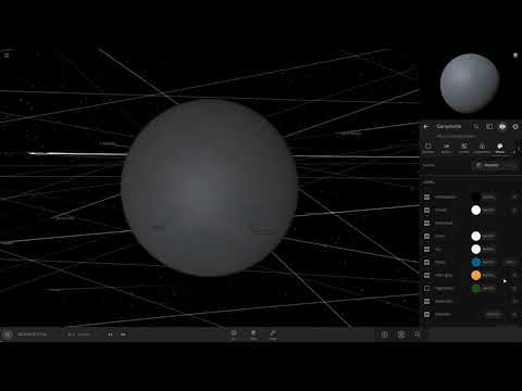 Terraforming the Ganymede, lock the water underneath thin ice - Universe Sandbox 2