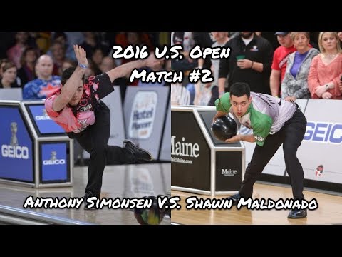 2016 PBA U.S. Open Match #2 - Shawn Maldonado V.S. Anthony Simonsen