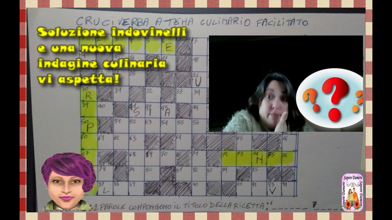 Watch Now Risposte agli indovinelli. E indagine culinaria con cruciverba Risposte agli indovinelli. E indagine culinaria con cruciverba