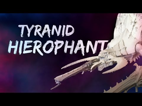 I Built The BIGGEST Tyranid Model! - Hierophant Build Part 1
