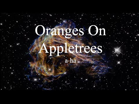Oranges On Apple Trees - A-Ha