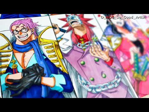 Drawing the Future Marines 21 Yrs. Later of One Piece [ PART 6 ]