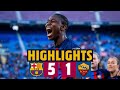 HIGHLIGHTS I BARÇA 5-1 ROMA Femminile I UEFA Women's Champions League 🔥⚽