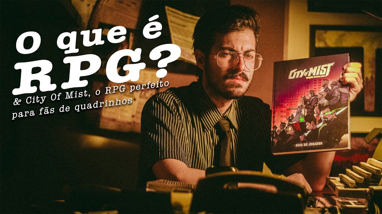 O QUE É RPG? City Of Mist, o #RPG perfeito para fãs de #quadrinhos | Aprenda RPG com Vinicius Caldas