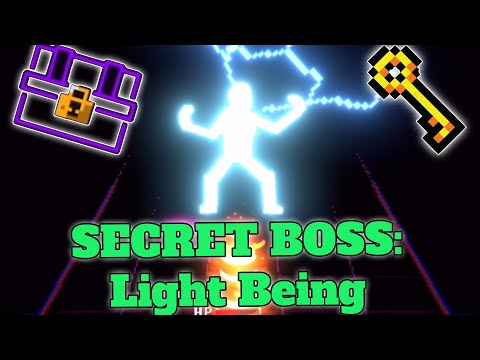 Everhood Secret Boss Fight: Light Being (Full) | How To Unlock The Chest (Get The Golden Key)