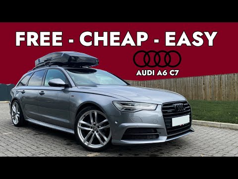 Audi A6 C7 Free - Cheap - Easy & Best Upgrades & Modifications (FREE CARPLAY)