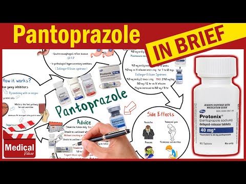 Pantoprazol (Protonix 40 mg): Wofür wird Pantoprazol verwendet, Dosierung, Nebenwirkungen und Vor...