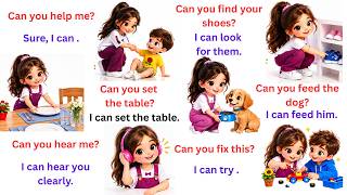 I CAN Sentences in English | Daily Use English Sentences | Day 4 | English Speaking Practice