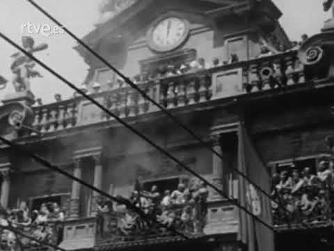 San Fermín encierro historical footage