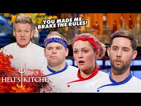Chef Ramsay Makes an Unprecedented Decision After Tasting the Final Three Dishes | Hell's Kitchen