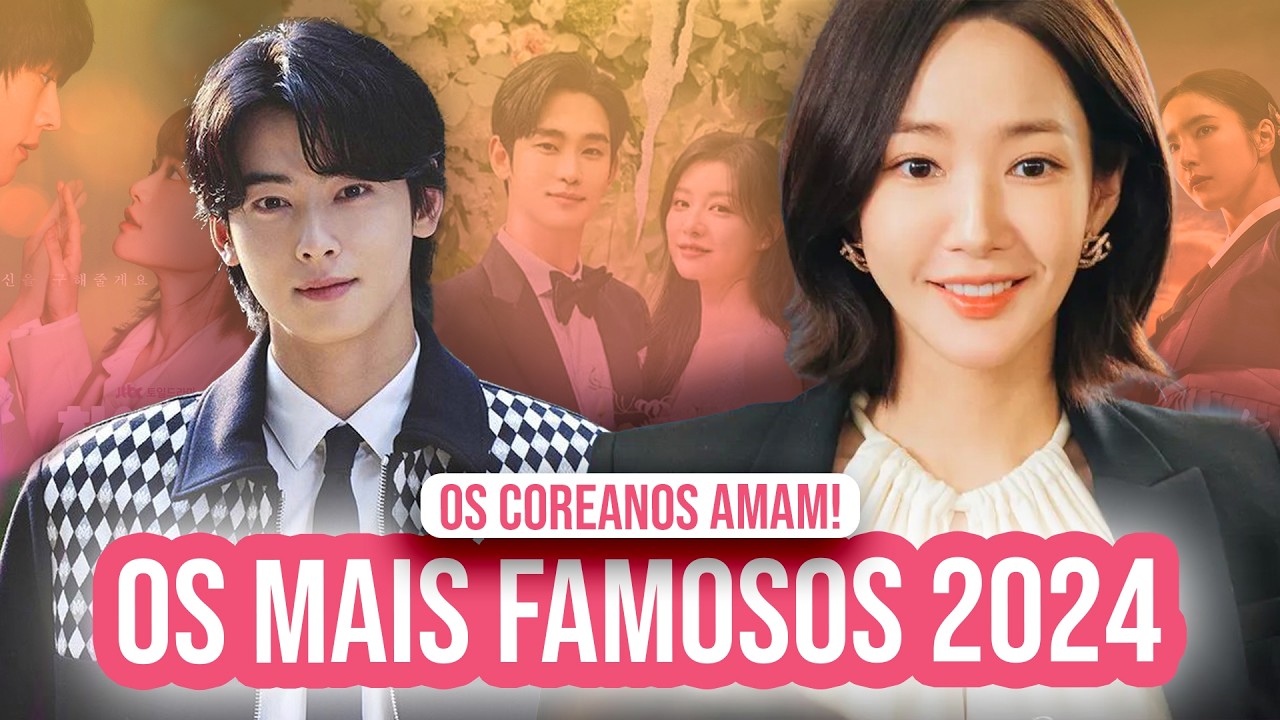 15 DORAMAS MAIS ASSISTIDOS DE 2024 *até agora*