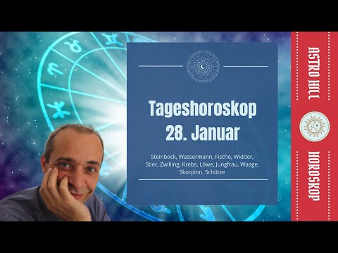 Horoskop für den 28. Januar 2023 für alle Sternzeichen