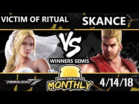 BnB 1 Tekken 7 - Victim of Ritual  (Nina) Vs. Skance (Paul, Lars) - T7 Winners Semis