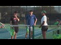 No 1 Girls Tennis Player From Bexley Shows Boys Team What A Real Serve Looks Like