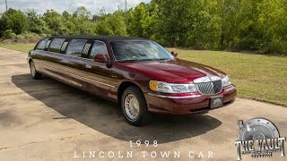 Video Thumbnail for 1998 Lincoln Town Car Executive