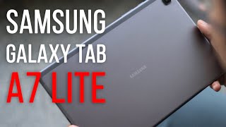 Samsung Galaxy Tab A7 Lite 3/32GB Wi-Fi Gray (SM-T220NZAA) - відео 2