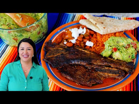 Easy Go-to for Homemade Mexican Dinner: RIB STEAK recipe| costillas de Res fácil