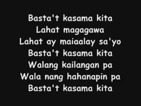 Basta't Kasama Kita by Jessa Zaragoza & Dingdong Avanzado