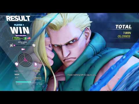 STREET FIGHTER V Charlie Nash vs. Guile