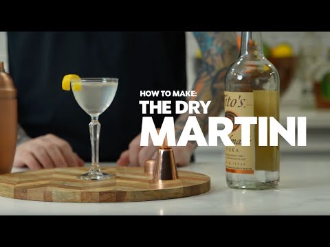 Crafting the Perfect Dry Martini - Easy & Classic Recipe
