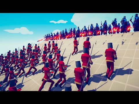 100x FIREWORK ARCHER DEFEND HIGH GROUND ► Totally Accurate Battle Simulator TABS
