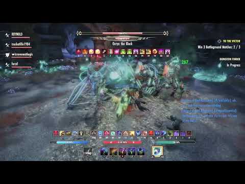ESO Burn Strats: Fang Lair Hard Mode- Crystal Skip