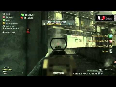 GIANTS vs x6tence Último mapa 3piece + flag capture (stopwatch) Final OpenCup2