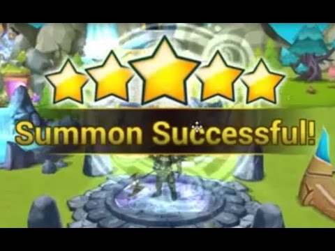 F2PG Summoners War - Five Star Natural Summon! Mystic Scrolls