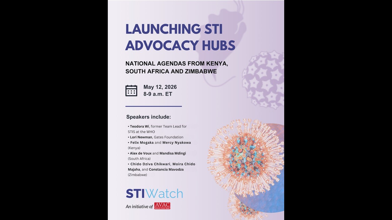Launching STI Advocacy Hubs: National Agendas from Kenya, South Africa & Zimbabwe
