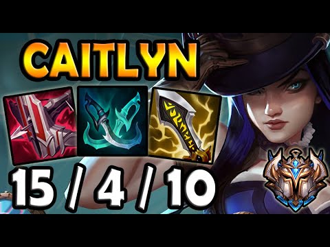 Caitlyn ADC vs Aphelios - NA Challenger Patch 11.17