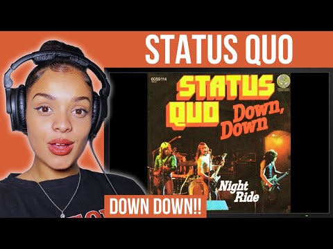 First Time Hearing Status Quo Down down 1974 Reaction | Rere Reacts