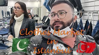 Clothes Market in Zeytinburnu | Cheapest Price | Mahzaib Khan #turkey 