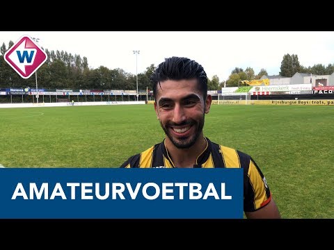 Masies Artien matchwinner Rijnsburgse Boys: 'Dat is heel lang geleden' - OMROEP WEST SPORT