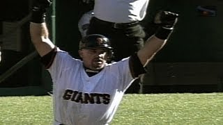 LAD@SF: Giants tie NL West on Johnson's walk-off shot