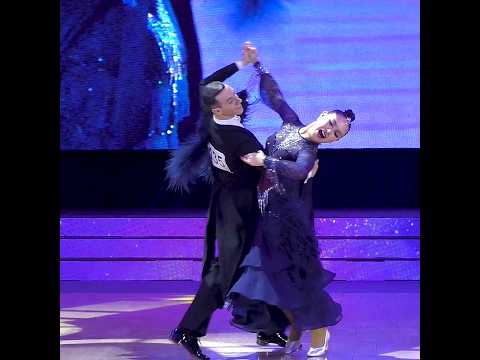 Slow foxtrot. Timur Kabisov and Ekaterina Semenova. IDSU Grand Prix Adult, St.