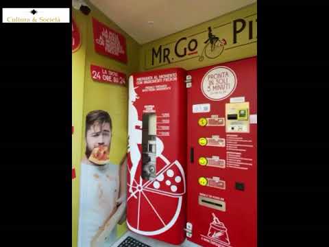 Come funziona il distributore automatico della Pizza