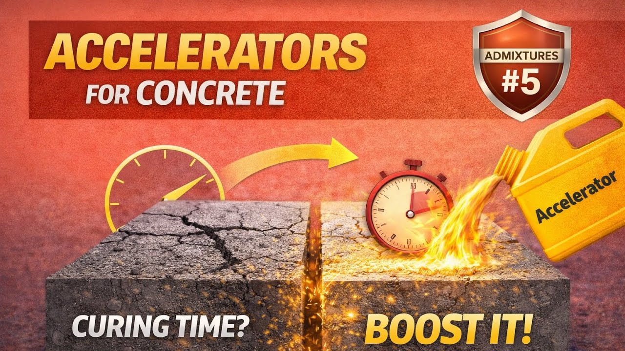 Accelerators for Concrete || Admixtures #5