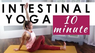 Gentle Intestinal Yoga for Digestive Ease - Beginner Friendly