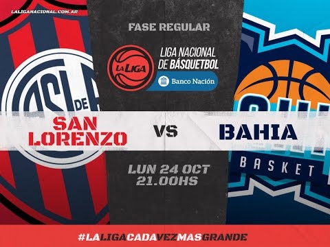 24.10.2016 | San Lorenzo vs. Bahía Basket | #LaLigaCadaVezMasGrande