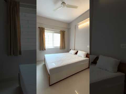 Video thumbnail for B602: Fully furnished 1 BHK Flat for rent in Whitefield | Kots Deux