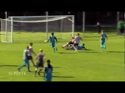 PSV B1 walst over Sparta heen