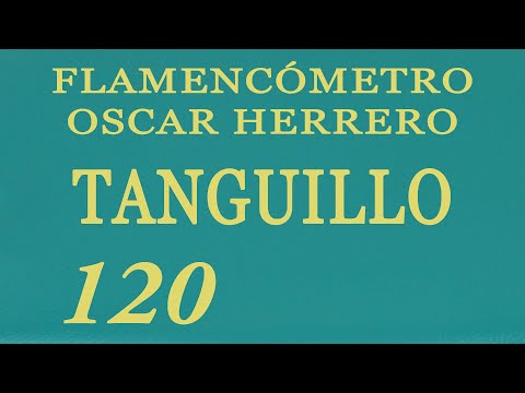 Metrónomo Flamenco - Tanguillo 120 - Flamencómetro Oscar Herrero