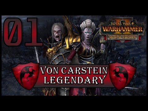 Total War: Warhammer 2 - Legendary Vlad von Carstein - Mortal Empires Campaign - Episode 1