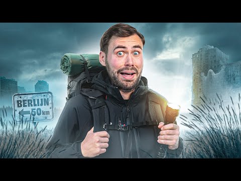 BANKZITTERS OVERNACHTEN IN EEN VERLATEN STAD