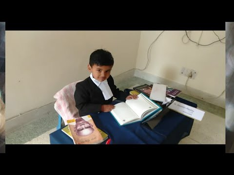 Akshith Reddy  Fancy dress- Lawyer