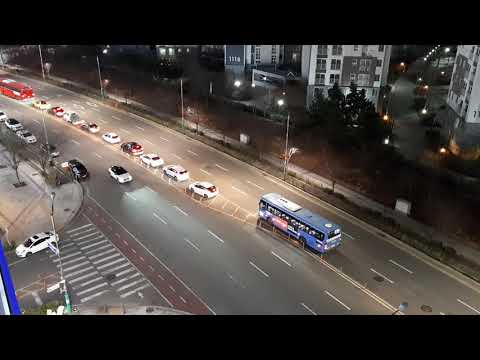 갤럭시A50 카메라 타임랩스기능, 야경8배속