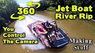 A Mini Jet Boat With A 360 Camera And You Control It! 👉See Description For Instructions! #360video