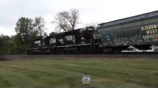 preview picture of video 'Norfolk Southern, Operation Lifesaver, Albany Indiana'